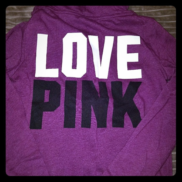PINK Victoria's Secret Tops - VS PINK HOODIE PINK Victoria's Secret Tops - VS PINK HOODIE